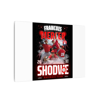 Baseball Team Player Poster