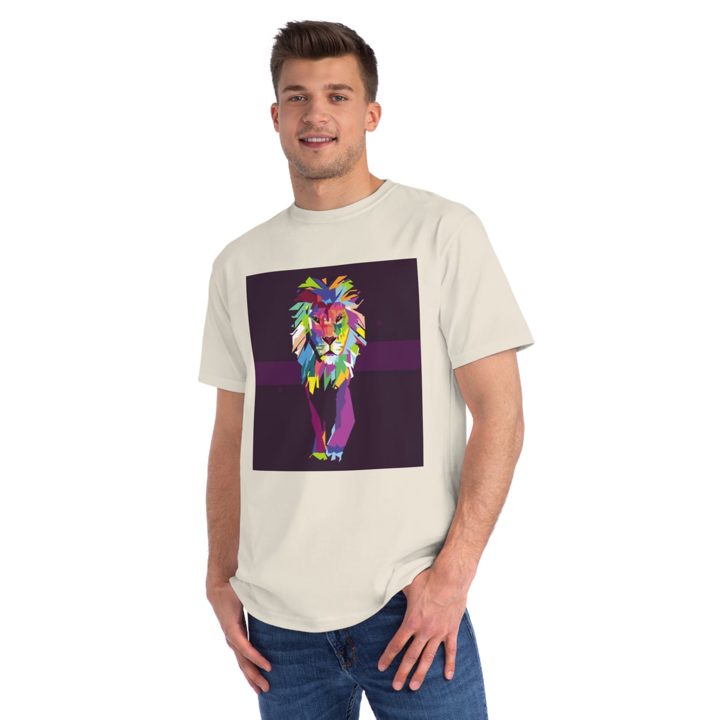 Neon Lion Organic T-Shirt | Organic-Limited