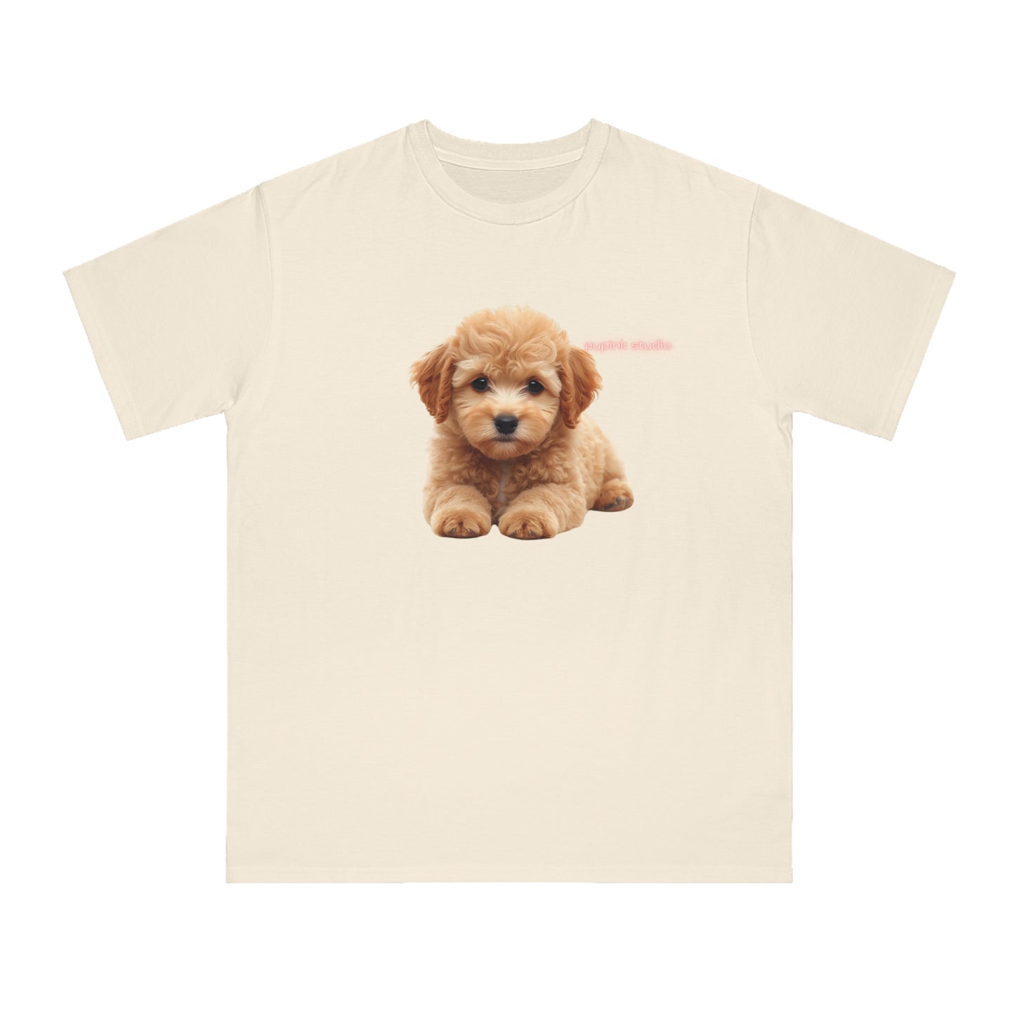 Organic Puppy Portrait T-Shirt | Organic-Limited