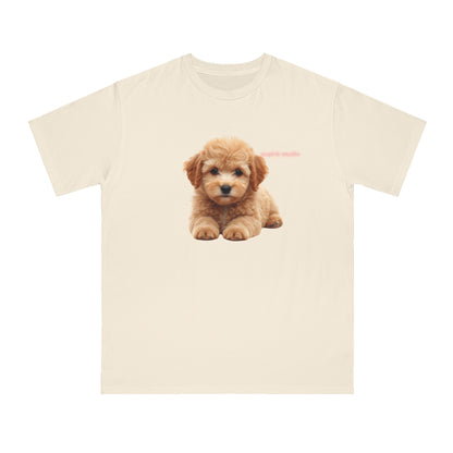 Organic Puppy Portrait T-Shirt | Organic-Limited