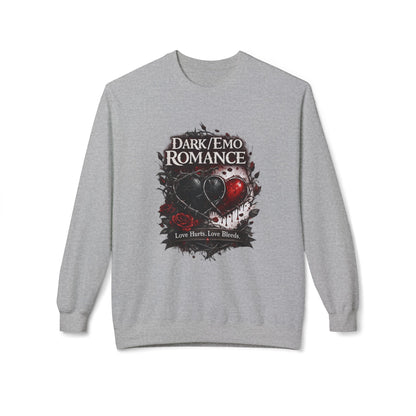 Dark Emo Romance Heart Sweatshirt | Eco-Limited