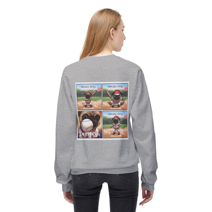 Small Dog Big Attitude Crewneck Sweatshirt | Eco-Limited