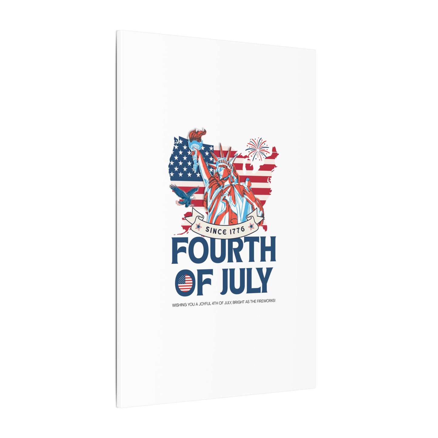 Fourth of July Canvas Wall Art