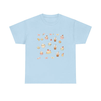 Sweet Treats Pattern T-Shirt | Eco-Limited