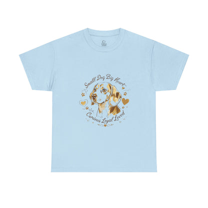 Beagle Small Dog Big Heart T-Shirt | Eco-Limited