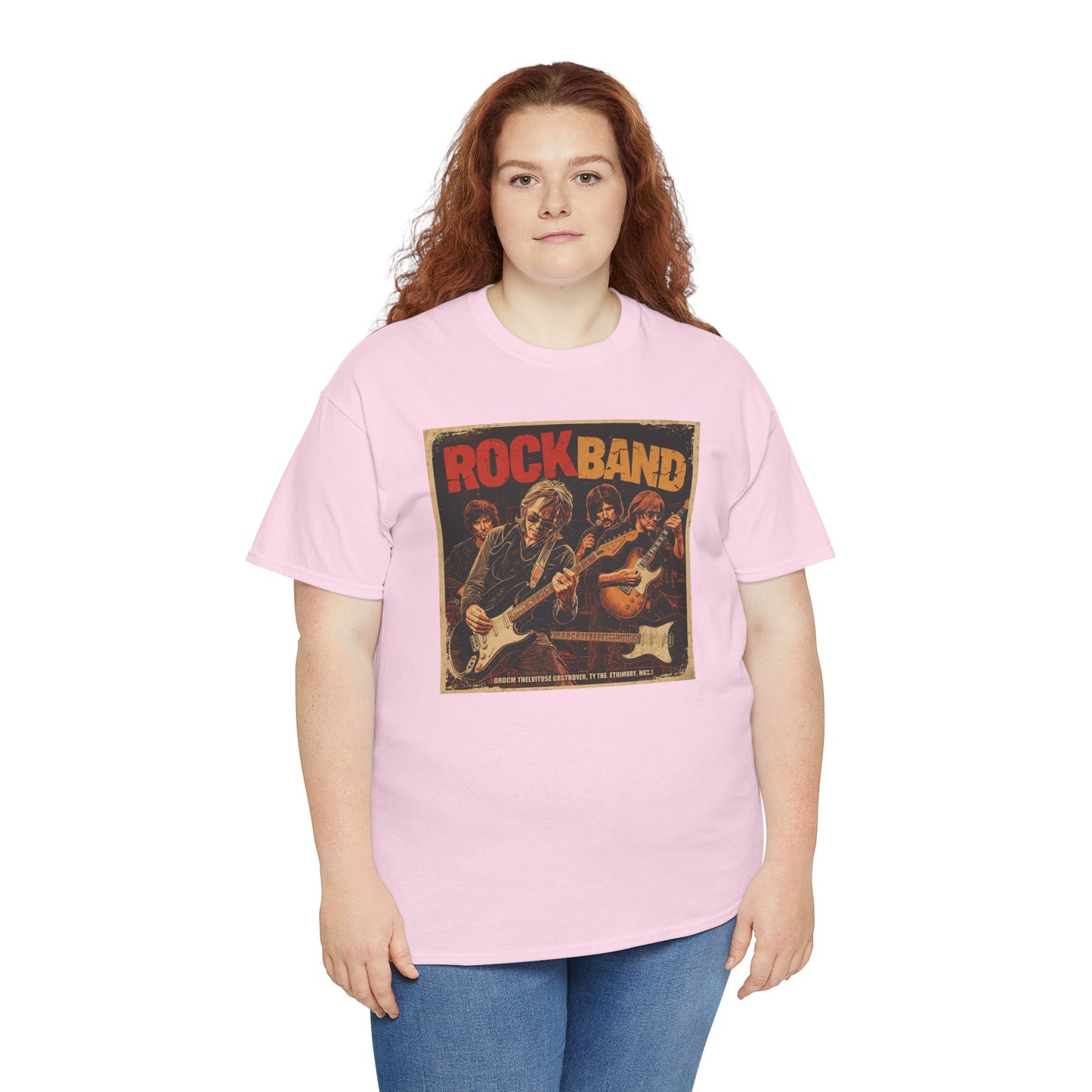 Rock Band Vintage Poster Art T-Shirt | Eco-Limited