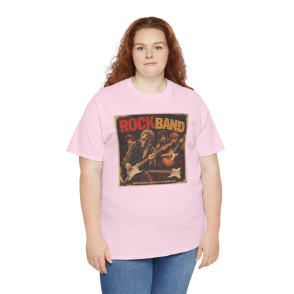 Rock Band Vintage Poster Art T-Shirt | Eco-Limited