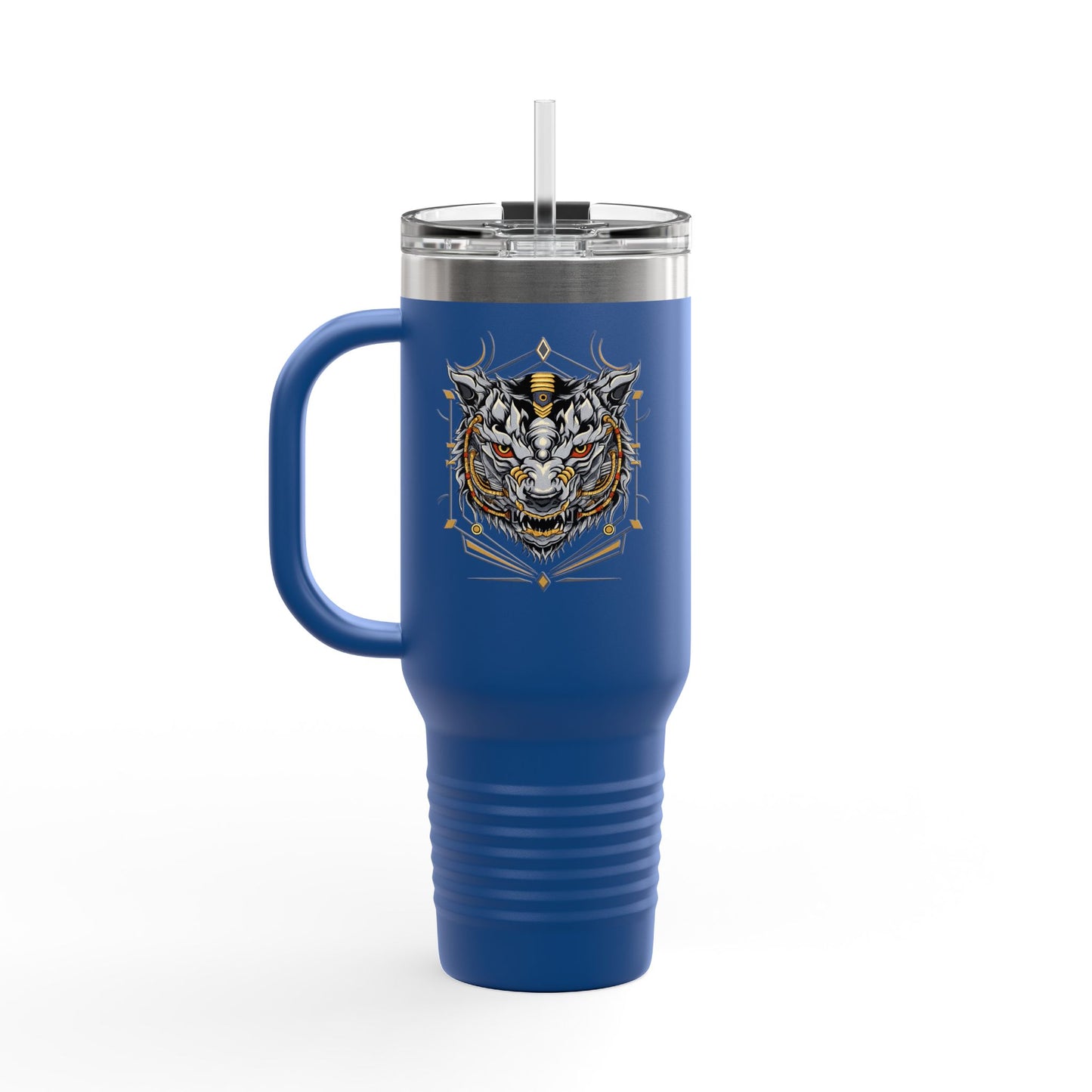 Tiger Emblem Stainless Steel Tumbler | Eco-Limited