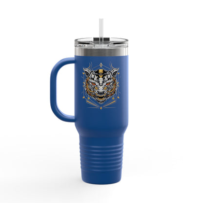 Tiger Emblem Stainless Steel Tumbler | Eco-Limited