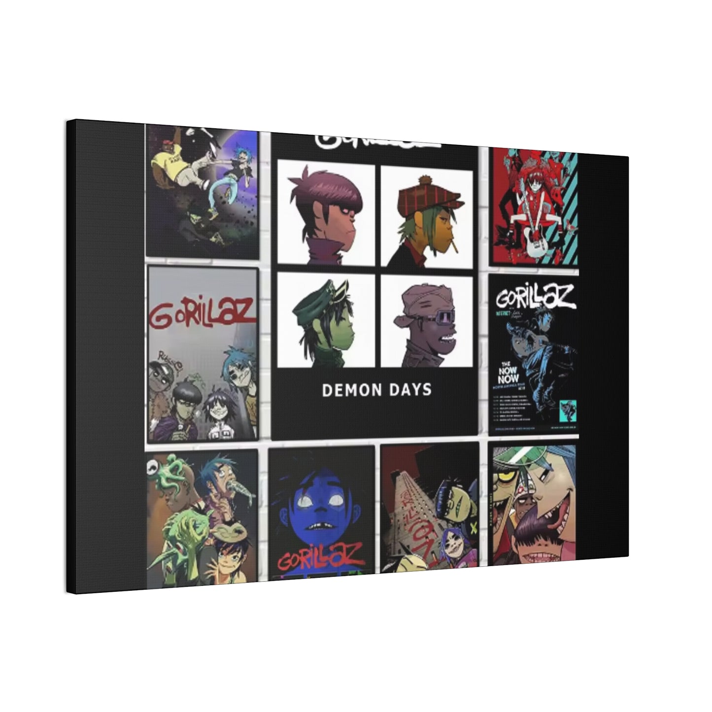 Pop Culture Icons Collage Canvas | Art Edition