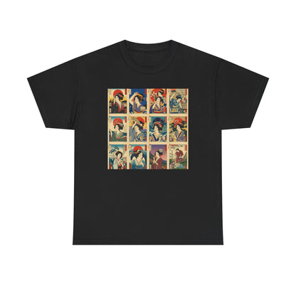 Retro Ukiyo Pop Art T-Shirt | Eco-Limited