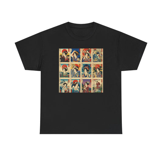 Retro Ukiyo Pop Art T-Shirt | Eco-Limited