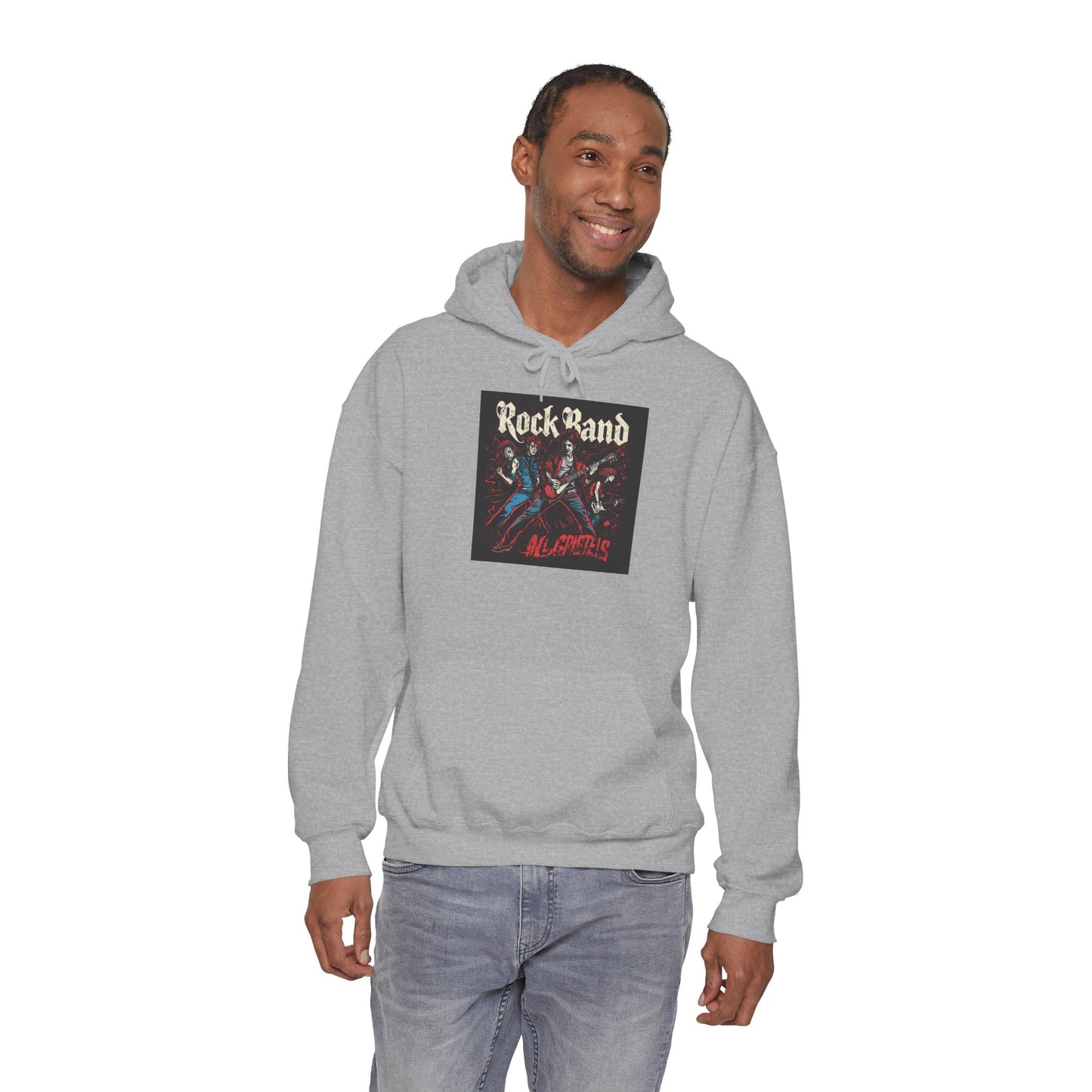 Rock Band Rebel Hoodie | Eco-Limited
