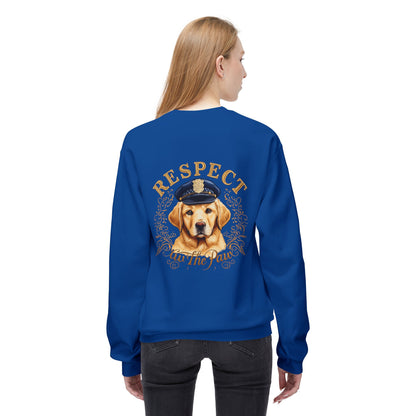 Respect The Paw Golden Retriever Sweatshirt | Eco-Limited