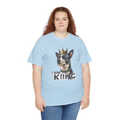 I Am The King Dog T-Shirt | Eco-Limited