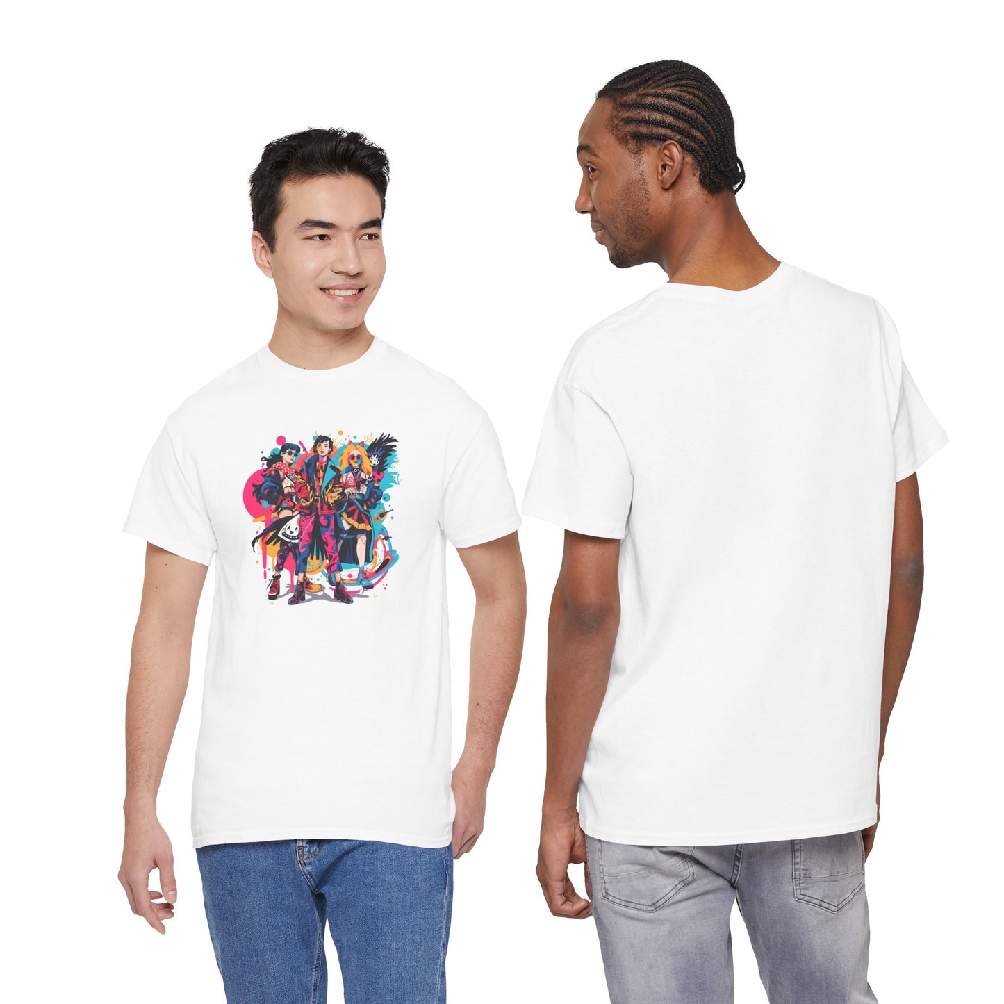 Urban Pop Character Art T-Shirt | Eco-Limited