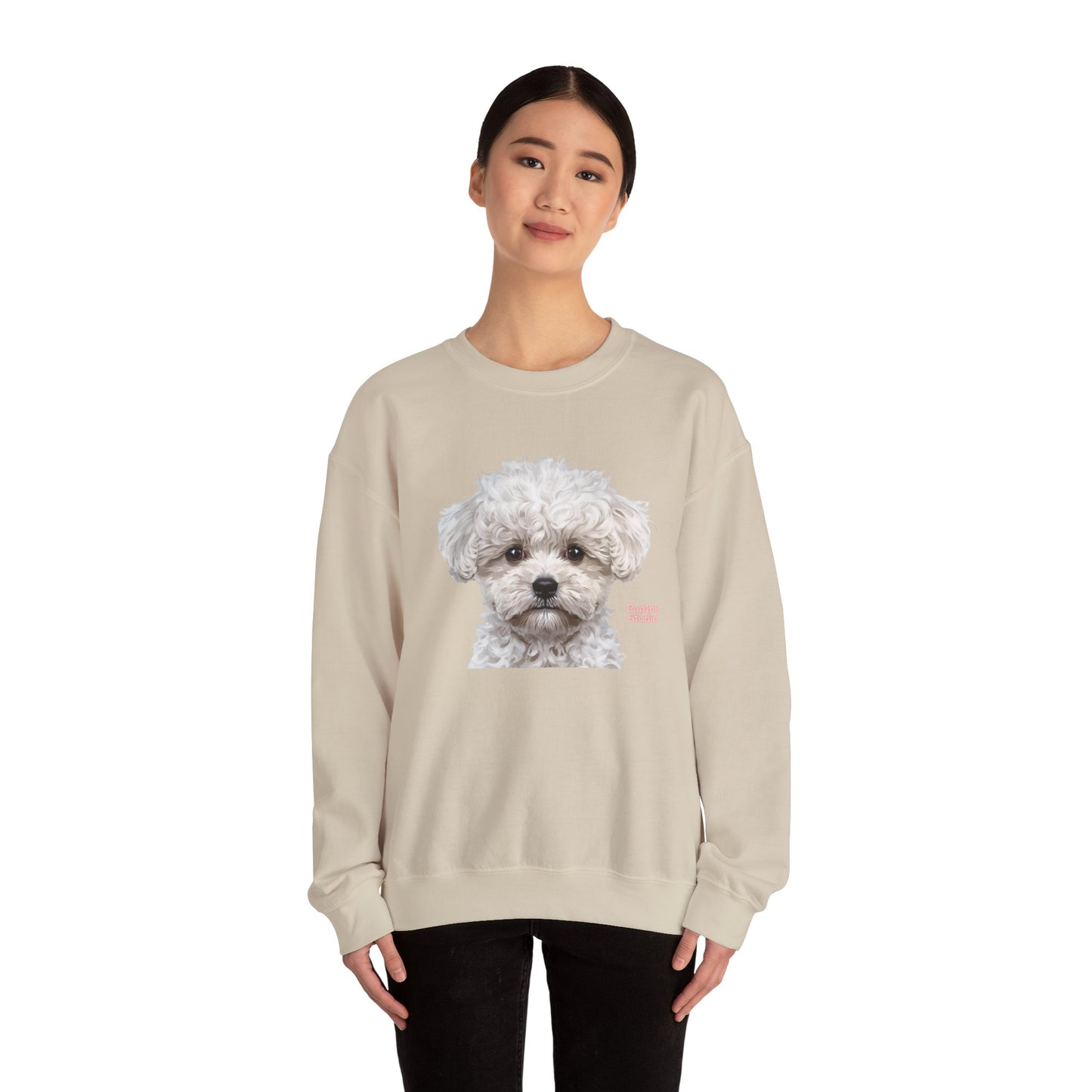 Poodle Portrait Graphic Sweater | Eco-Limited