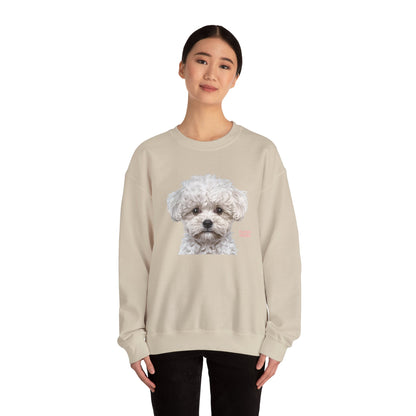 Poodle Portrait Graphic Sweater | Eco-Limited