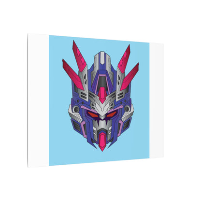 Mecha Warrior Helmet Organic Canvas
