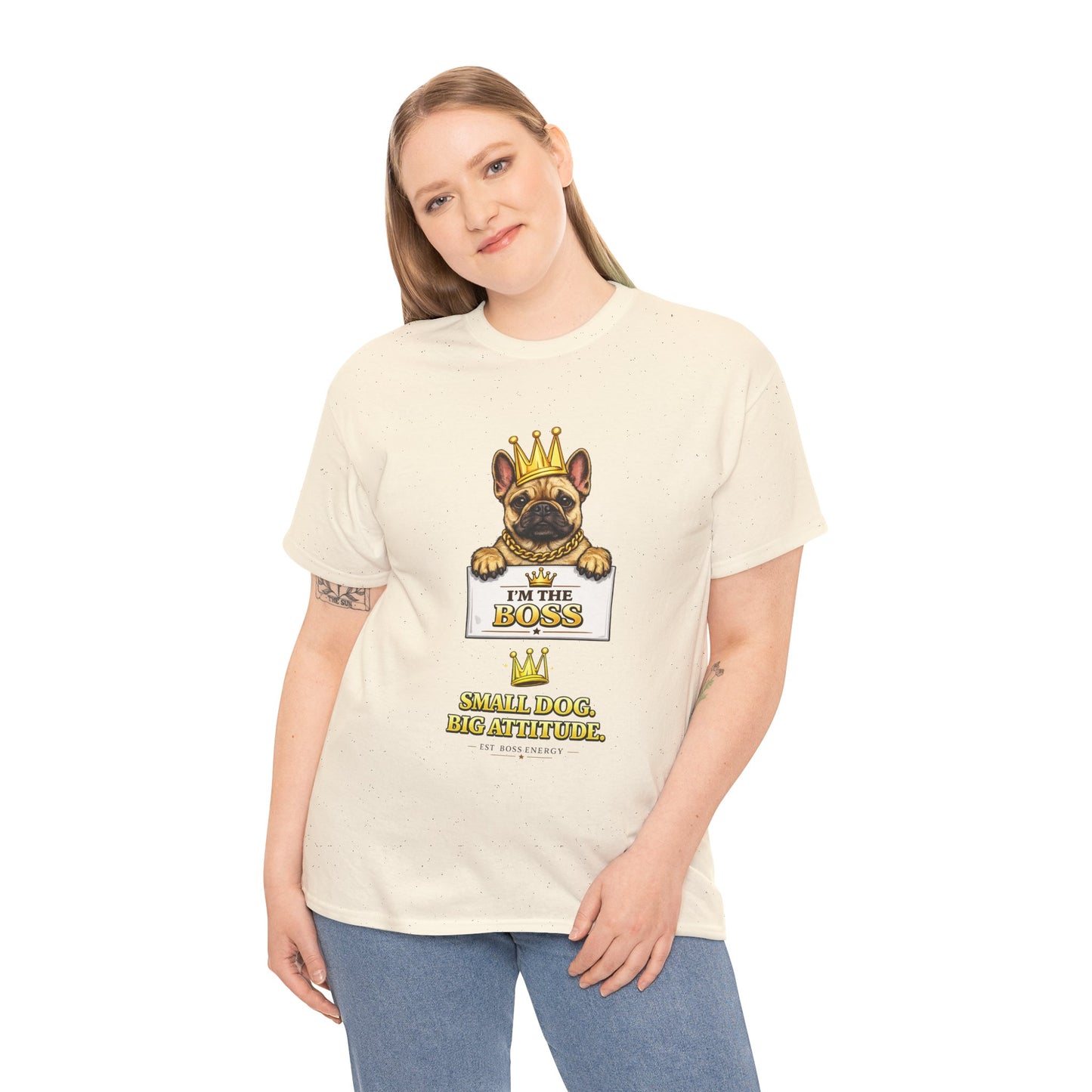 Small Dog Big Attitude T-Shirt | Eco-Limited