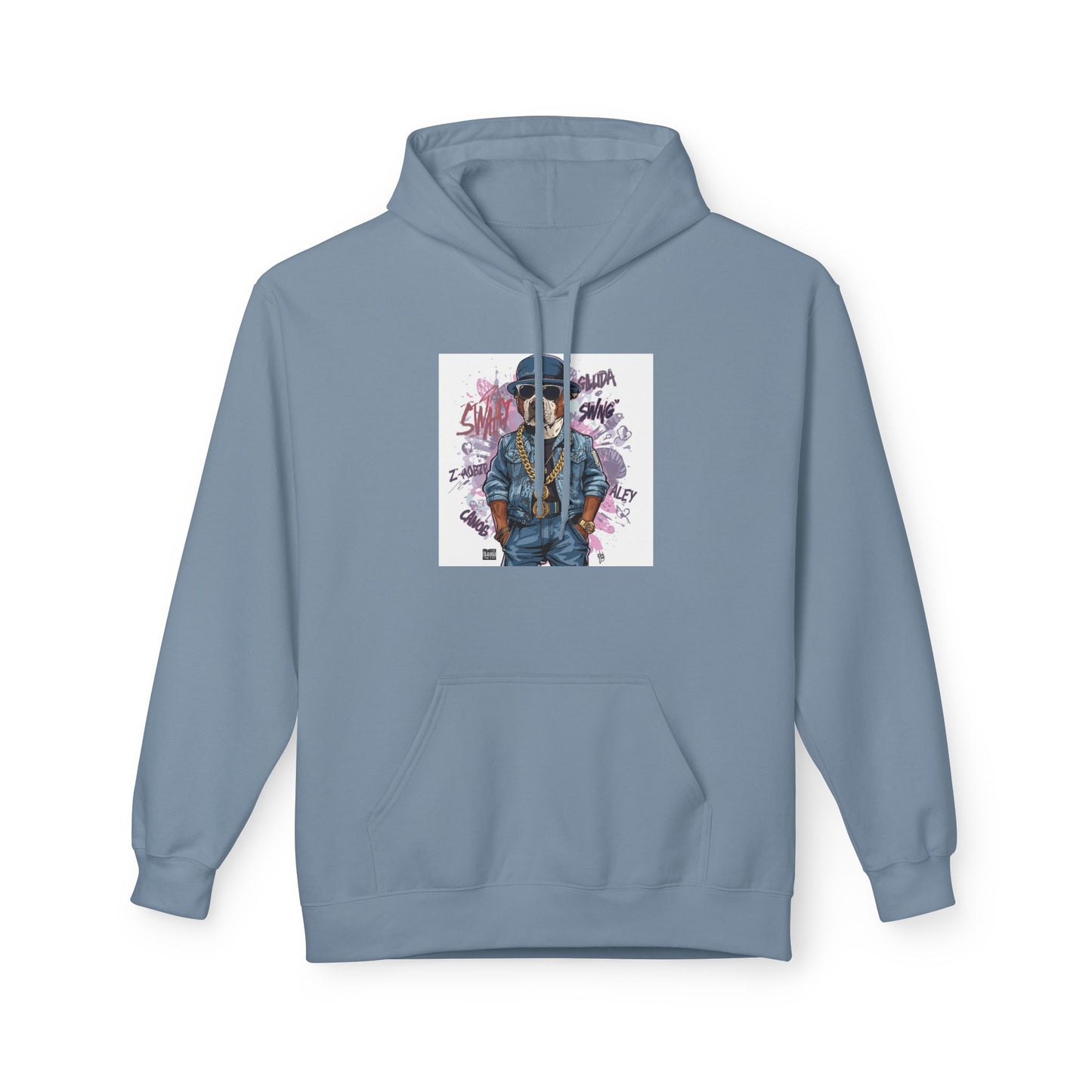 Street Swag Pup Graphic Hoodie | Eco-Limited