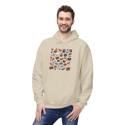 Assorted Cake & Pastry Graphic Hoodie|Eco-Friendly - Limited
