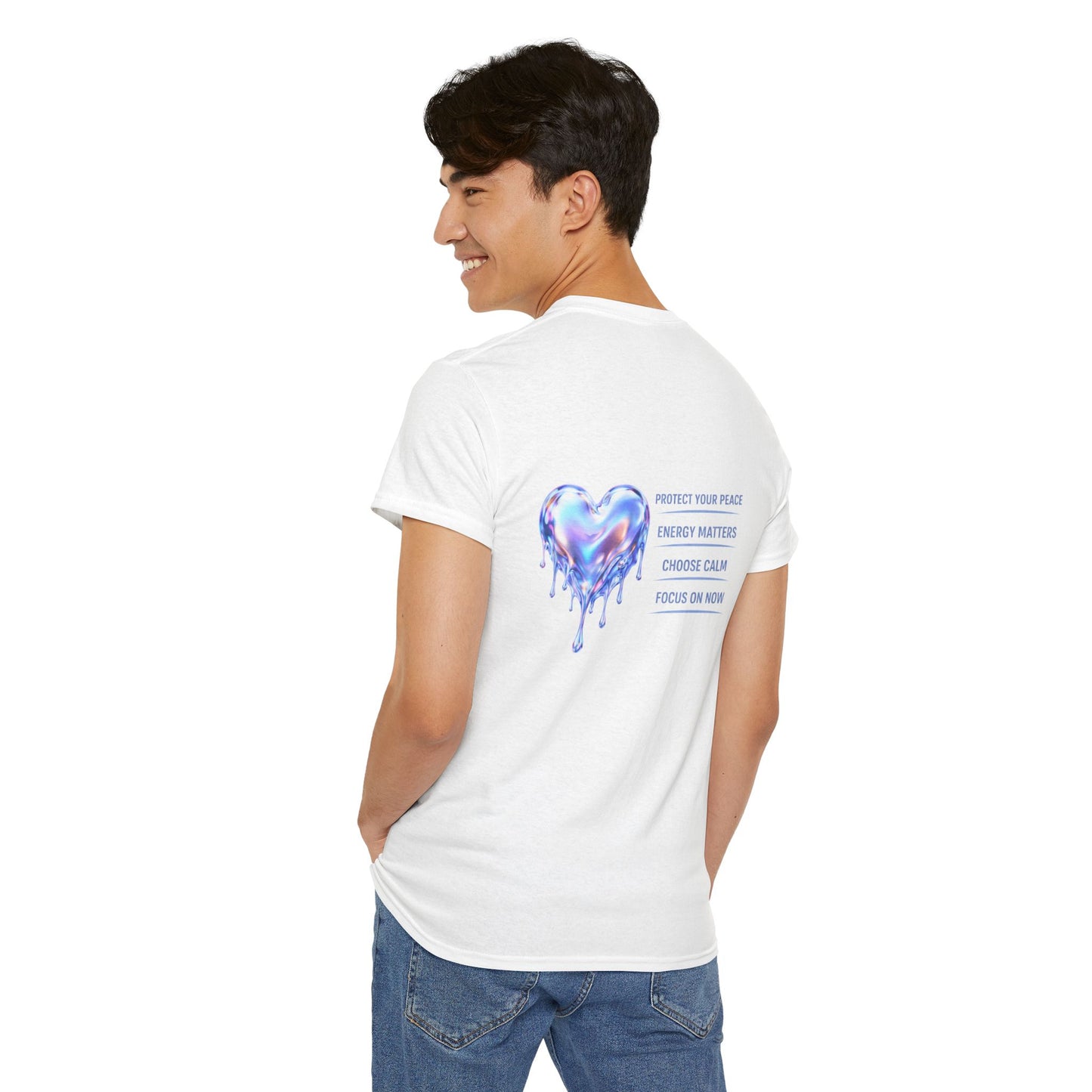 Protect Your Peace Heart Graphic T-Shirt | Eco-Limited