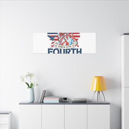 Fourth of July Canvas Wall Art