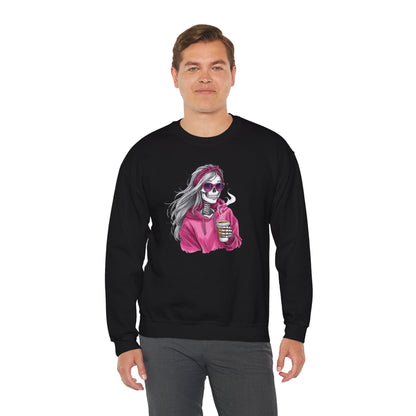 Coffee Rebel Skeleton Sweatshirt | Eco-Limited