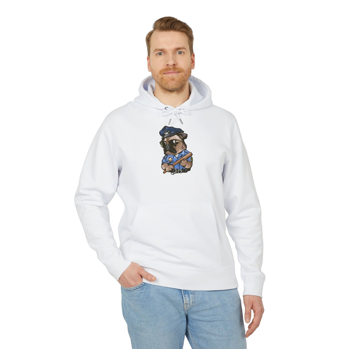 French Bulldog Police Streetwear Unisex Pullover