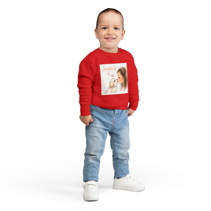 Sweethearts Puppy Moment Children Sweater | Eco-Limited