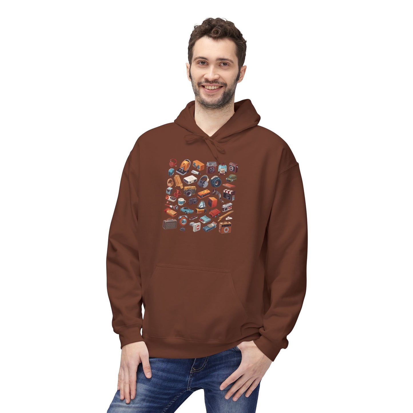 Assorted Cake & Pastry Graphic Hoodie|Eco-Friendly - Limited
