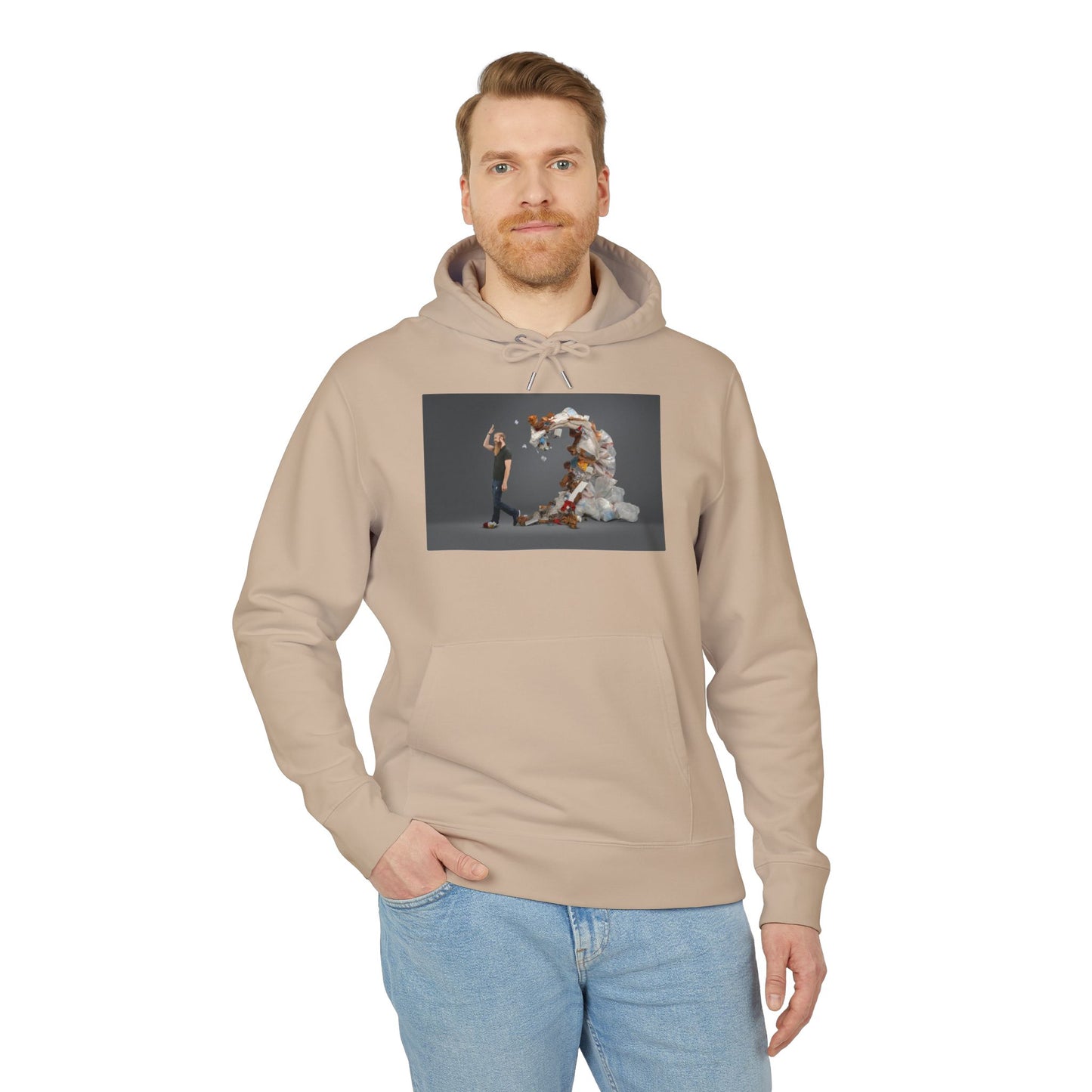 Organic Concept Art Graphic Hoodie | Eco-Limited