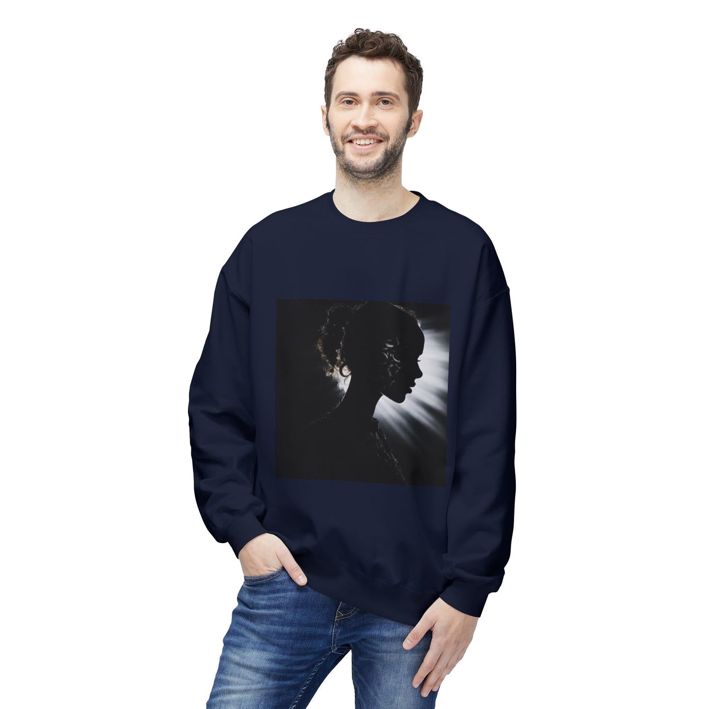 Quiet Light Portrait Sweatshirt | Eco-Limited