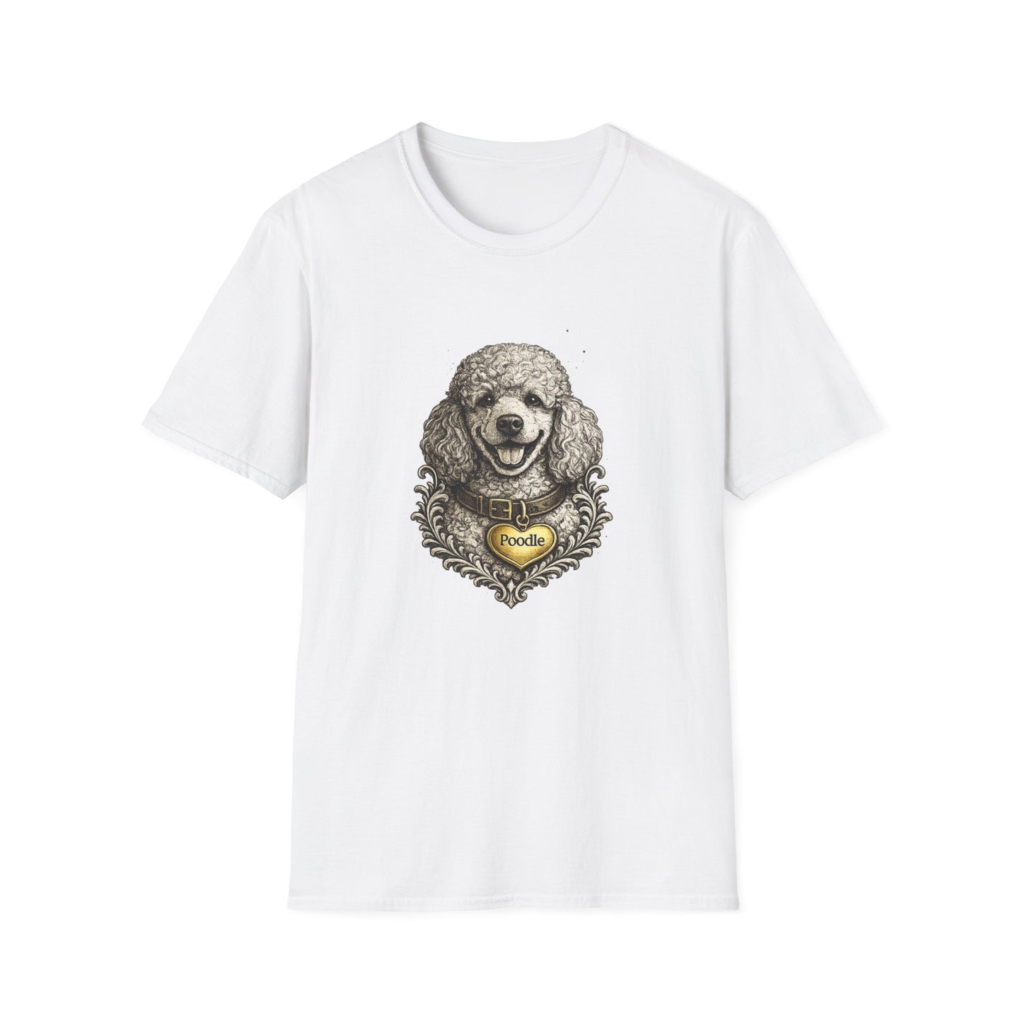 Poodle Ink Portrait T-Shirt | Eco-Limited