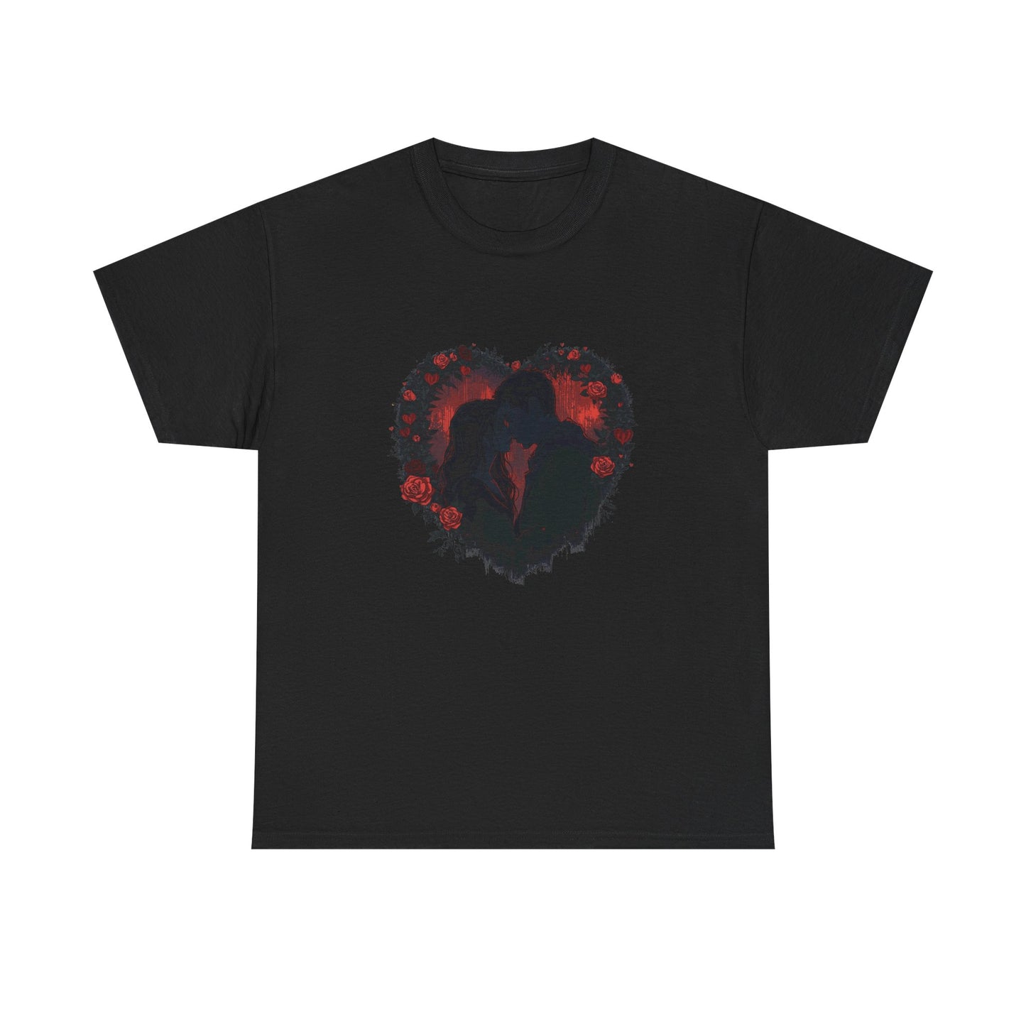 Dark Emo Romance Heart T-Shirt | Eco-Limited