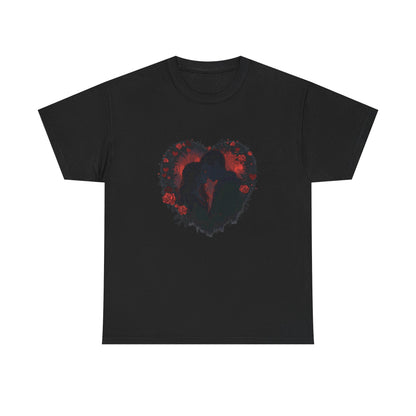 Dark Emo Romance Heart T-Shirt | Eco-Limited