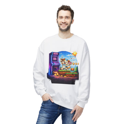 Pixel Arcade Bootleg Graphic Sweater | Eco - Limited