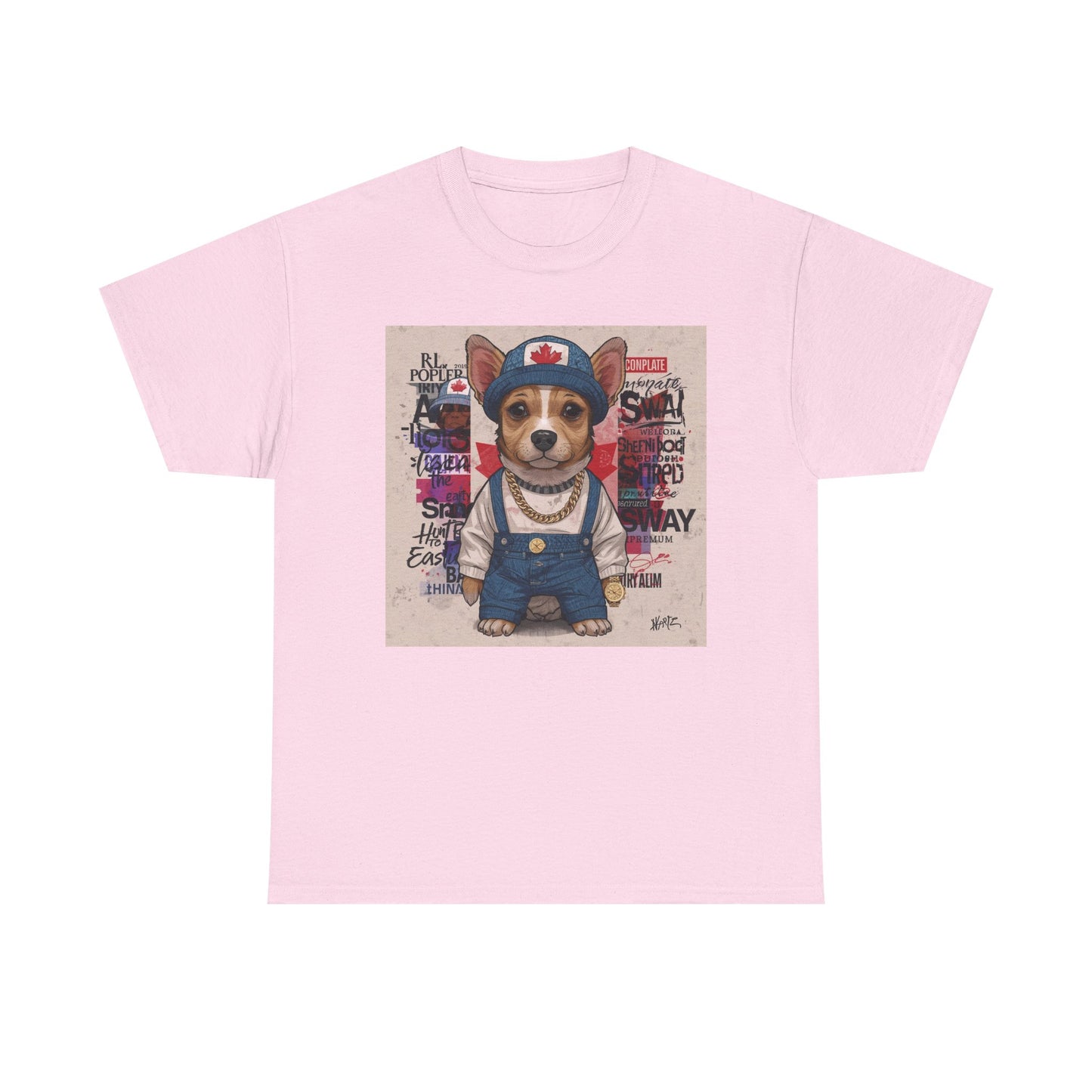 Lucky Street Pup Art T-Shirt | Eco-Limited