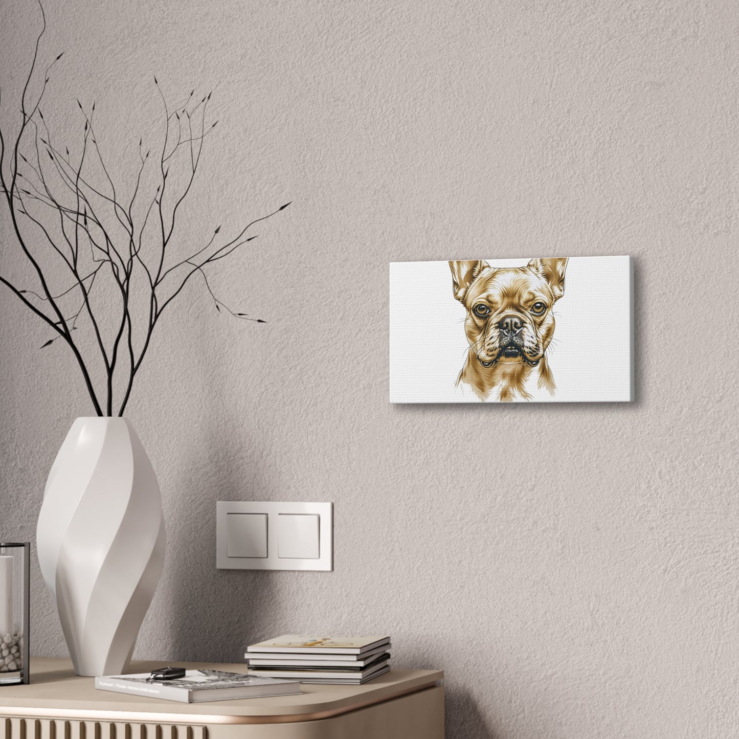 French Bulldog My Friend Canvas Wall Art | Eco Limited