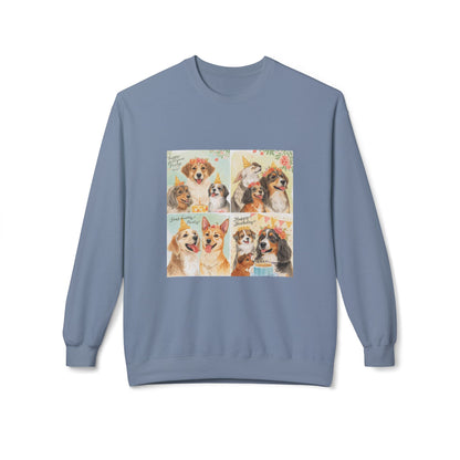 Dog Birthday Party Sweatshirt | Eco-Limited