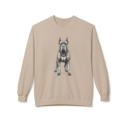Cane Corso Sketch Minimal Art Sweatshirt | Eco-Limited