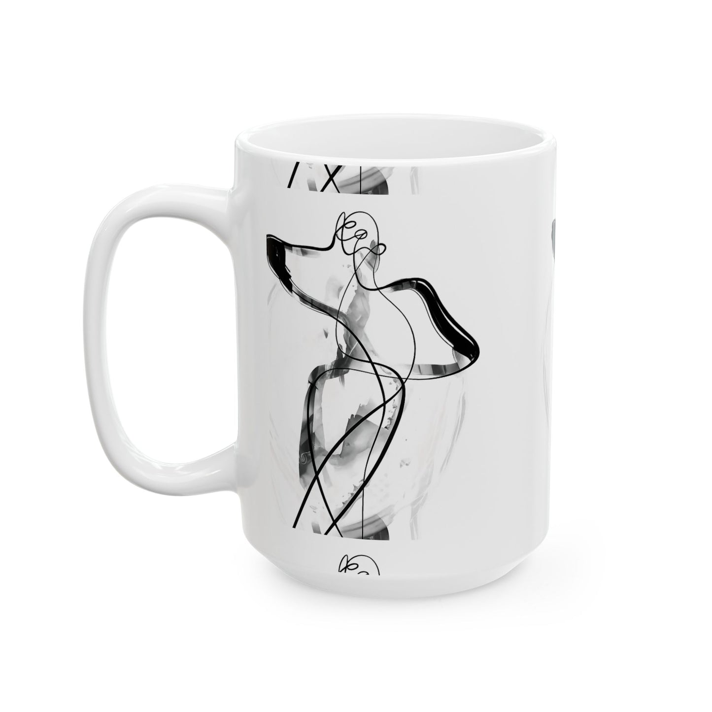 Ink Figure Art Mug | Eco-Limited