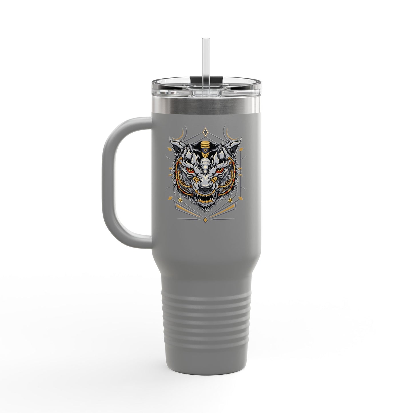 Tiger Emblem Stainless Steel Tumbler | Eco-Limited
