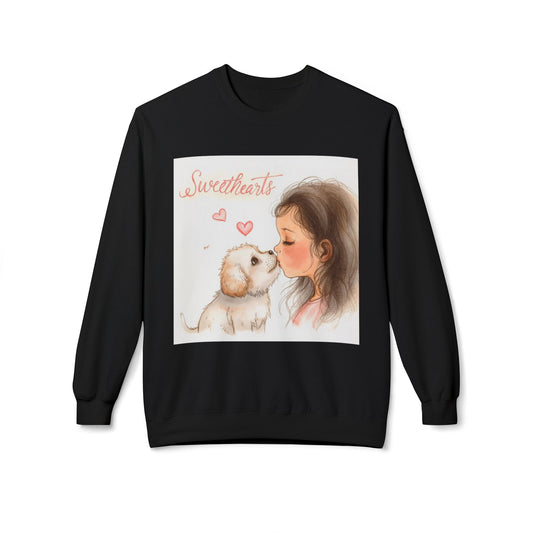 Sweethearts Puppy Moment Sweater | Eco-Limited