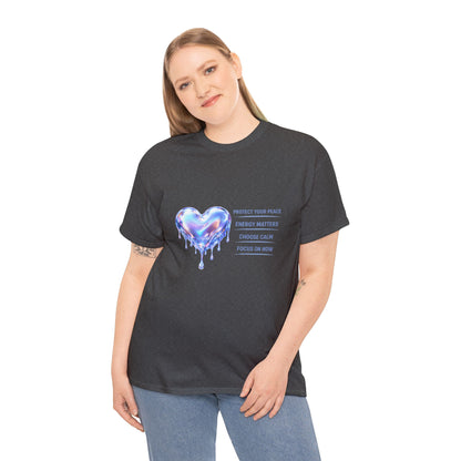 Protect Your Peace Heart T-Shirt | Eco-Limited