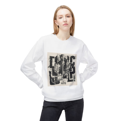 Life Matter Collage Graphic Sweater | Eco - Limited