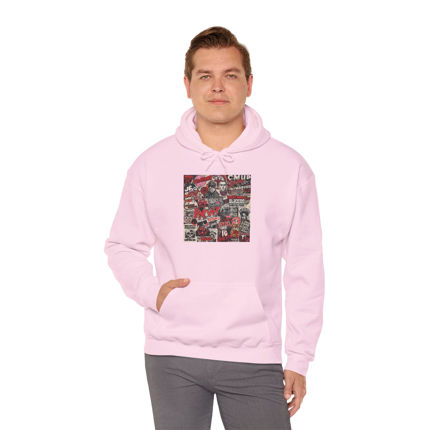 Underground Collage Graphic Hoodie | Eco - Limited
