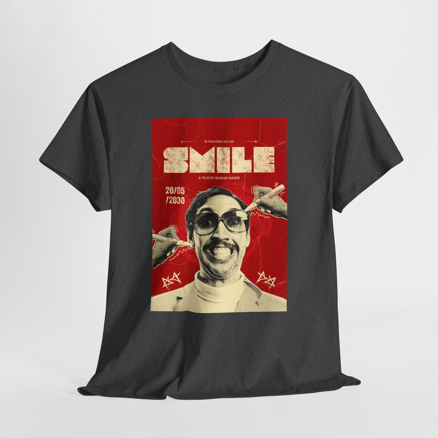 Sick Red Poster Graphic T-Shirt | Eco-Limited
