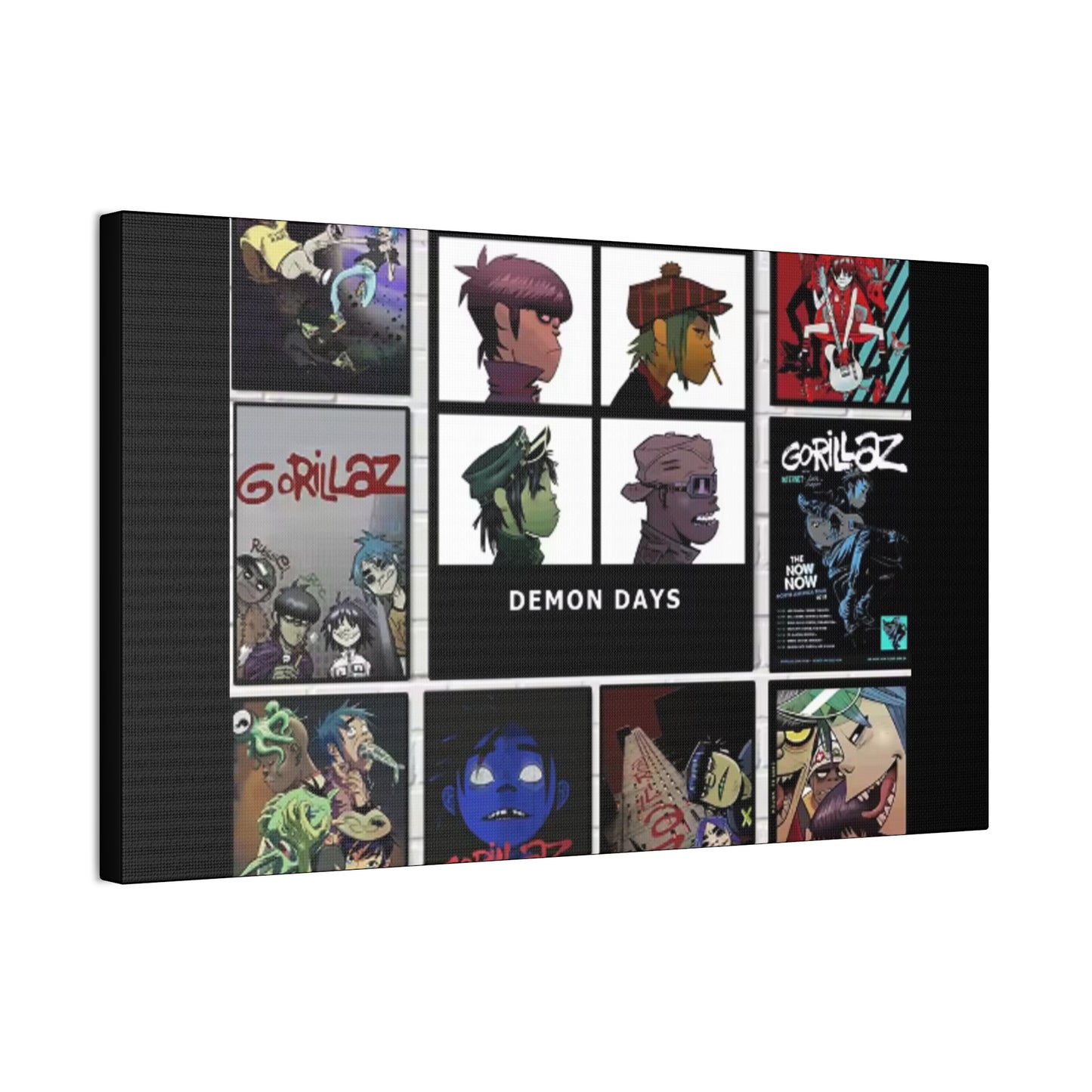 Pop Culture Icons Collage Canvas | Art Edition